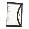 thumbnail image 2 of Fufafayo under $5 3Pcs Binder, Loose-Leaf Binder, PVC Transparent Binder, Travel Account Notebook, Budget Planner Notebook, Stainless Steel Ring Binder, Switch Opening Mechanism, 2 of 9