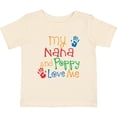 thumbnail image 3 of Inktastic Nana and Poppy Love Me Boys or Girls Baby T-Shirt, 3 of 5