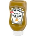 Heinz 100 Natural Honey Mustard with Real Honey, 15 oz Bottle