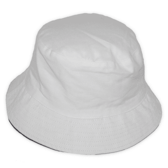 MyPartyShirt Hunter S Thompson White Bucket Hat Fear And Loathing in