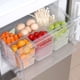 thumbnail image 4 of Caja Organizadora Para Refrigerador, Contenedor De Plástico Para Almacenamiento De Alimentos, Translúcido, De Boca Ancha, Conveniente Para La Cocina, 4 of 7