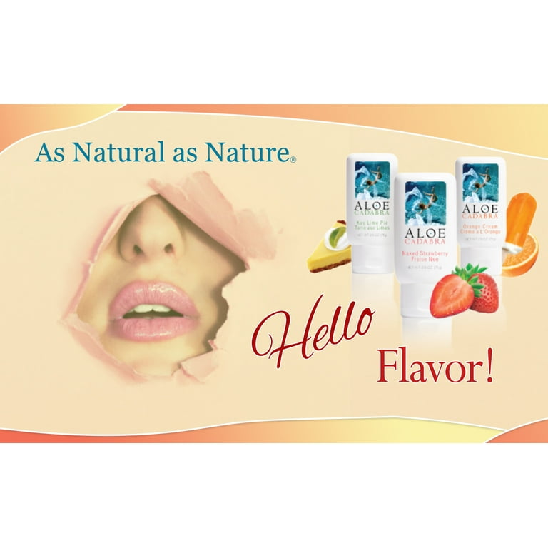 Aloe Cadabra Personal Lubricant & Moisturizer, Assorted Flavors: Strawberry, Orange, Lime - Walmart.com Aloe Cadabra Personal Lubricant & Moisturizer, Assorted Flavors: Strawberry, Orange, Lime - Walmart.com