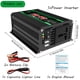 thumbnail image 3 of 12V a 220V/110V INVERTER INVERMENTE POWER 4000W CAR VOLTAJE DE CAR PANTALLA LCD VEHÍCULO Pantalla de voltaje LED de inversor inteligente, 3 of 9