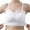 White, variant on Women's Bra Solid Color Without Steel Ring Wrap Chest One Piece Seamless Underwear Ladies Soft Bandeau Bra