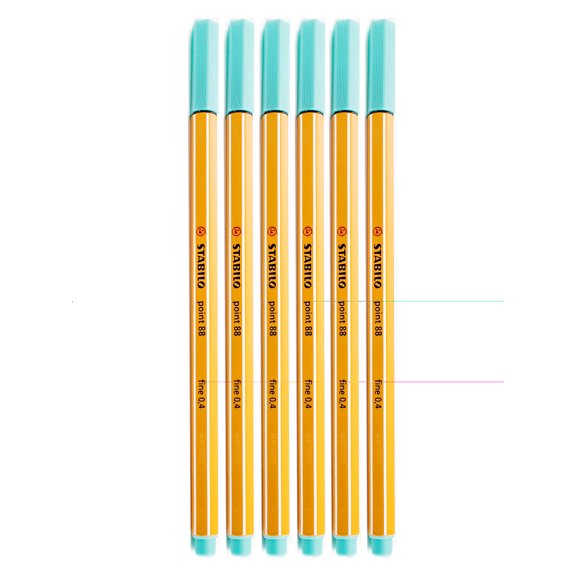 Point 88 Pens ice green, no. 13 (pack of 20)
