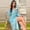 Blue(New)40, variant on Aloohaidyvio Women Robe with Hood, Fleece Lightweight Soft Long Hooded Robe, Plush Fuzzy Cozy Warm Bathrobe Shower Spa