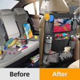 thumbnail image 4 of Car Back Seat Organizer With Touch Screen Tablet Holder Automatic Storage Pocket Protector For Travel, 4 of 5