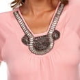 thumbnail image 5 of White Mark Women's Maternity Embellished Tunic Top, 5 of 5