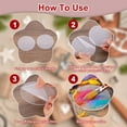 thumbnail image 3 of Uxcell Acrylic Ornament Blanks Round Keychain Blanks with Holes for Daily DIY Projects 15 Pcs Clear 3", 3 of 6