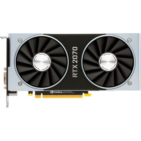 NVIDIA - GeForce RTX 2070 Founders Edition 8GB GDDR6 PCI Express 3.1 Graphics