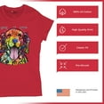 thumbnail image 4 of Tee Hunt Dean Russo Labrador Retriever T-Shirt Love Pet Dog is Love Women's T-Shirt Tee, Red, Medium, 4 of 5