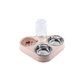 thumbnail image 1 of Alimento Bebedero Dispensador Automático Para Mascotas Rosa Pálido, 1 of 3