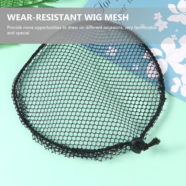 OULII 1Jgo Gorro Para Red De Malla Elástica Para Uso Con Pelucas Ajustable Y Resistente