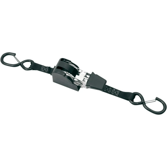 Powertye Retractor 1" Snap Tie Downs Black (36022)