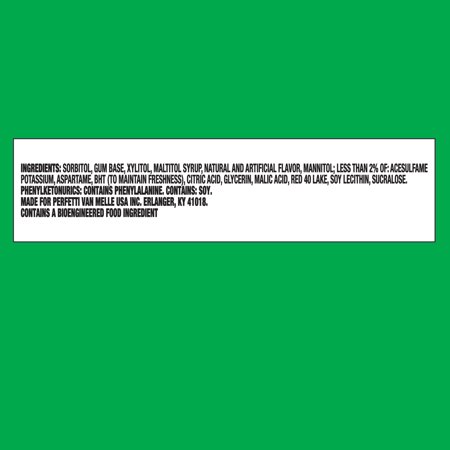 TRIDENT SUGAR FREE WATERMELON TWIST XYLITOL CHEWING GUM, 14 PIECES, 3 WALLET PACKS