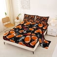 thumbnail image 2 of Erosebridal Football Gamer Bed Sheets 4pcs for Kids Teens,Girls Boys Sport Theme Rugby King Sheets,Microfiber Bedroom Decor, 2 of 5