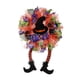 thumbnail image 5 of Guirnalda de Halloween para guirnalda de puerta de, dos patas largas, calabaza, corona de de Halloween, corona artificial para decoración Macarena corona de halloween, 5 of 8