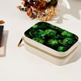 thumbnail image 7 of St. Patrick's Day Velvet Portable Jewelry Organizer Box with Removable Compartment - Gift and Jewelry Display, 7 of 7