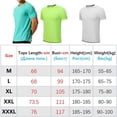 thumbnail image 2 of Running Muscle Fitness Men Sports T-Shirts Surf Swim Shirt Short Sleeve Quick Dry Sportswear Tee Outdoor Water Sports Gym Top, 2 of 6