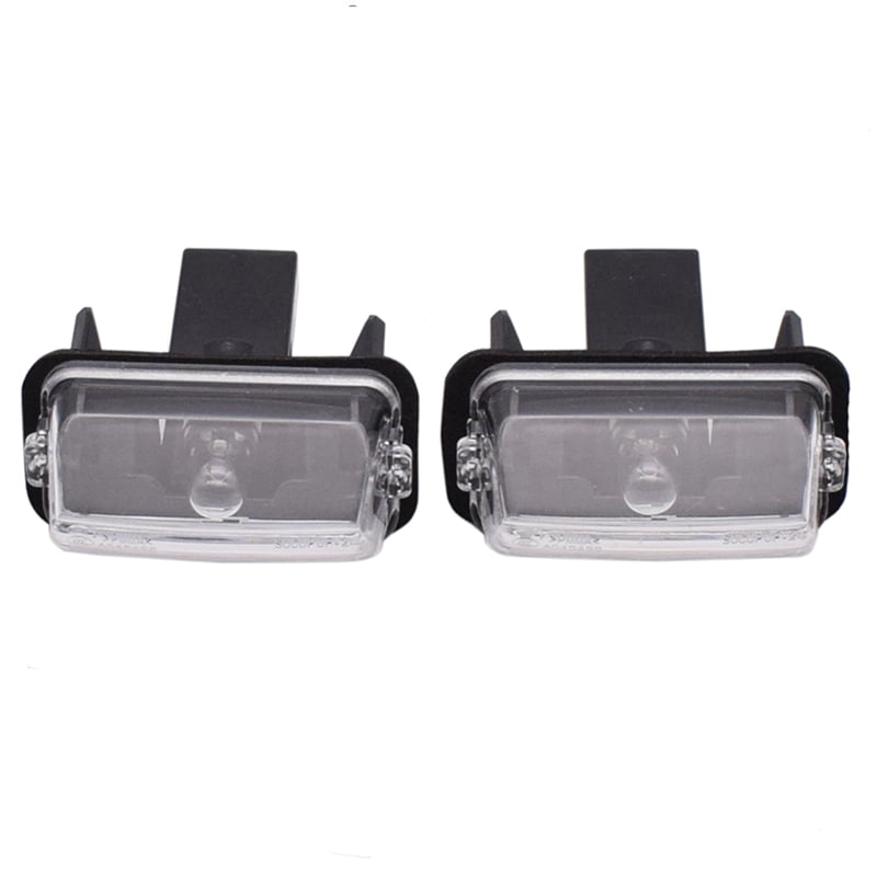 2 PCS Rear License Plate Light Lamp For TOYOTA VERSOE`Z YARIS LEVIN CAMRY COROLLA AURIS AVENSIS 81270-0F020 81270-02131