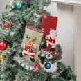 thumbnail image 4 of Calcetín Navideño , Decoración de Regalo, Bolsa de Dulces para Fiesta, Festival de Vacaciones para año Nuevo, Familia, , Chimenea, Hombr Colco Medias Calcetines, 4 of 8