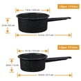 thumbnail image 3 of GRANITE WARE Ceramic Saucepan Cookware Set Sauce Pan Kitchen Pots, Set of 2, 3 of 3