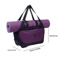 thumbnail image 3 of Bolso Tote para esterilla de yoga NikouMX Artesanía excepcional, 3 of 8