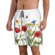 thumbnail image 2 of Fotbe Wild Herbs Trajes de Baño Estampados para Hombre, Shorts de Verano de Secado Rápido, Ropa de Playa, Bañadores-Medium, 2 of 6