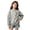 Grey, variant on Kids Leopard Print Crew Neck Sweatshirt Boys Girls Long Sleeve No Hood Pullover Top Soft Loose Fit Casual Sweatshirt for Autumn Winter Campus Outdoor Daily Wear(Light Yellow,4-5 Years)