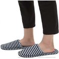 thumbnail image 2 of ZHAOCHENG Zapatillas de viaje no desechables, de algodón, portátiles, para interiores, para spa y hoteles, 2 of 5
