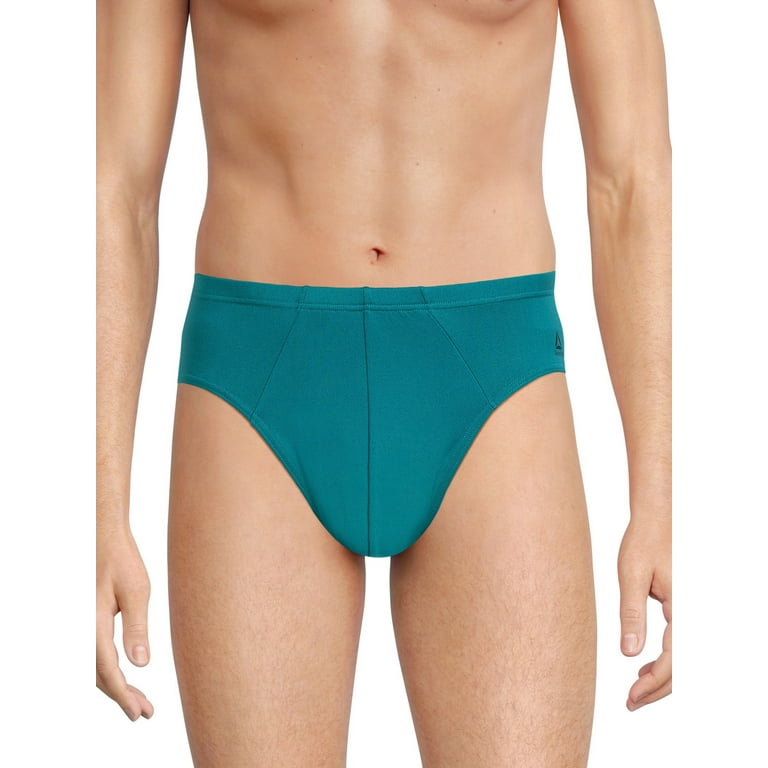 Reebok Men’s Tech Comfort Performance Low Rise Briefs Underwear, 6-Pack