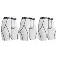 thumbnail image 1 of Pantalón Corto Deportivo Hombre TFixol Blanco y Blanco y Blanco Small, 1 of 7