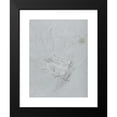 thumbnail image 2 of Francesco Lorenzi 11x14 Black Modern Framed Museum Art Print Titled - Drapery Study (1760), 2 of 5