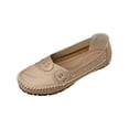 thumbnail image 2 of YOUYEDIAN Womens Orthopedic Shoes Arch Support Non Slip Slip on Tennis Shoes Wide Width Mesh Stretch Work Shoes Soft 2026 Orthopedic Shoes (Beige), 2 of 6