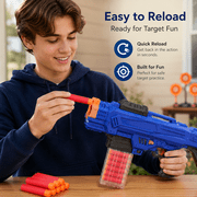 Sponge Round Soft Bullets,Refillable Mega Sponge EVA Round Soft Bullets Refill Darts