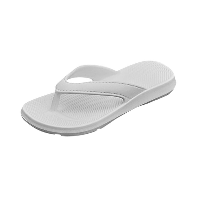 Shkhoas Men's Women's Arch Support Flip Flops for Plantar