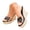 Black, variant on Slip on Clear Wedge Sandals for Women Polka Dot Bow Espadrilles Platform Slides Dressy High Heel Beach Summer Shoe Mules Blue Size 9
