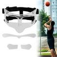 thumbnail image 1 of Máscara de Baloncesto Colamx Protector de Nariz Ajustable Claro, 1 of 8