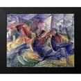 thumbnail image 2 of Boccioni, Umberto 18x15 Black Modern Framed Museum Art Print Titled - Horse, Horseman and Buildings, 2 of 5