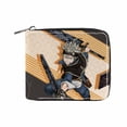 thumbnail image 1 of Cartera Astas con personajes de anime, delgada y plegable, de piel sintética, 1 of 2