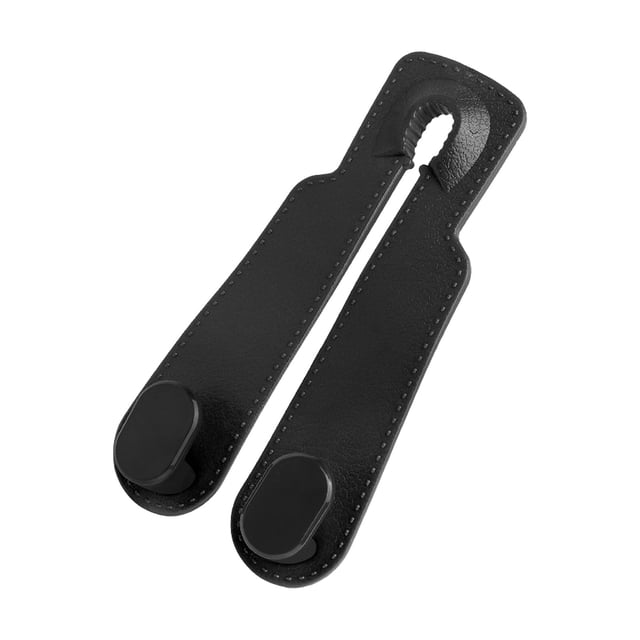 Universal Car Seat Back Organizer with Flip Hidden Metal Phone Stand and Storage Hook for Enhanced In-Vehicle Convenience