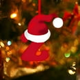 thumbnail image 4 of Fridja 26 Letters Christmas Tree Decoration Pendant, Christmas Tree Ornaments Personalized DIY Christmas Ornaments Christmas Decoration Xmas Tree Hanging Decor (Z), 4 of 5