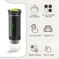 thumbnail image 4 of Q 3 in1 Portable Espresso Machine,Mini Travel Coffee Maker Rechargeable USB C Port,20Bar Self-Heating Ground&Capsule with Small Tea Cup for Car,Office,Camping,RV, 4 of 11