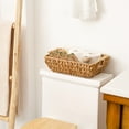 thumbnail image 7 of StorageWorks Water Hyacinth Baskets, Wicker Woven Baskets with Handles, Large, 2-Pack, 15" x 10.6" x 5.3", 7 of 7