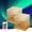 2pcs, variant on Northern Lights Projector,1/2/3PCS 16 Colors Rechargeable Aurora Glow Cube Lamp with Dynamic Ripple Effect,Wooden Base,Remote Control,Dimmable Night Light,Ideal Gift for Kids and Teens