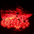 thumbnail image 4 of 100 Pcs Lumières de Ballons Rouges Longue Autonomie Étanches Mini Lumière en Plastique à Piles Lampe Boule LED pour Noël Halloween, 4 of 6