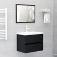 thumbnail image 5 of vidaXL Bathroom Furniture Set White and Sonoma Oak Chipboard, 5 of 78