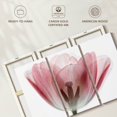 thumbnail image 6 of Elephant Stock Inside Out Iii Wall Art - Horizontal Multi Panel Canvas - Living Room Wall Decor - Floral And Botanical Multi Panel - Pink And White Decor By Elizabeth Urquhart - 33" x 20", 6 of 8