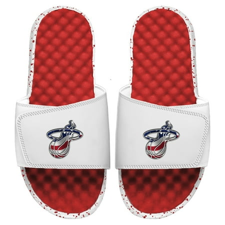 

Men s ISlide Red/White Miami Heat Americana Slide Sandals