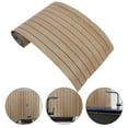thumbnail image 4 of Paneles de pared con listones: Paneles de pared 3D autoadhesivos, impermeables, decorativos para cocina y baño, 40 cm x 300 cm, color marrón., 4 of 7